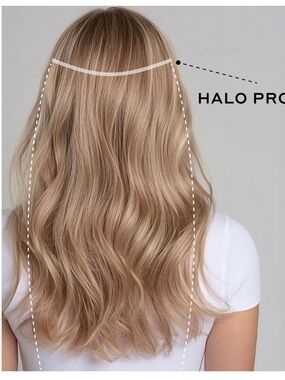 Bellami HALO PRO EXTENSIONS KIT, ASH BRONDE #21/60/16 MARBLE BLEND